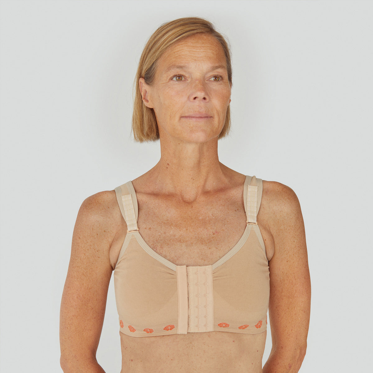 Peony Hook & Eye | Mastectomy Bra