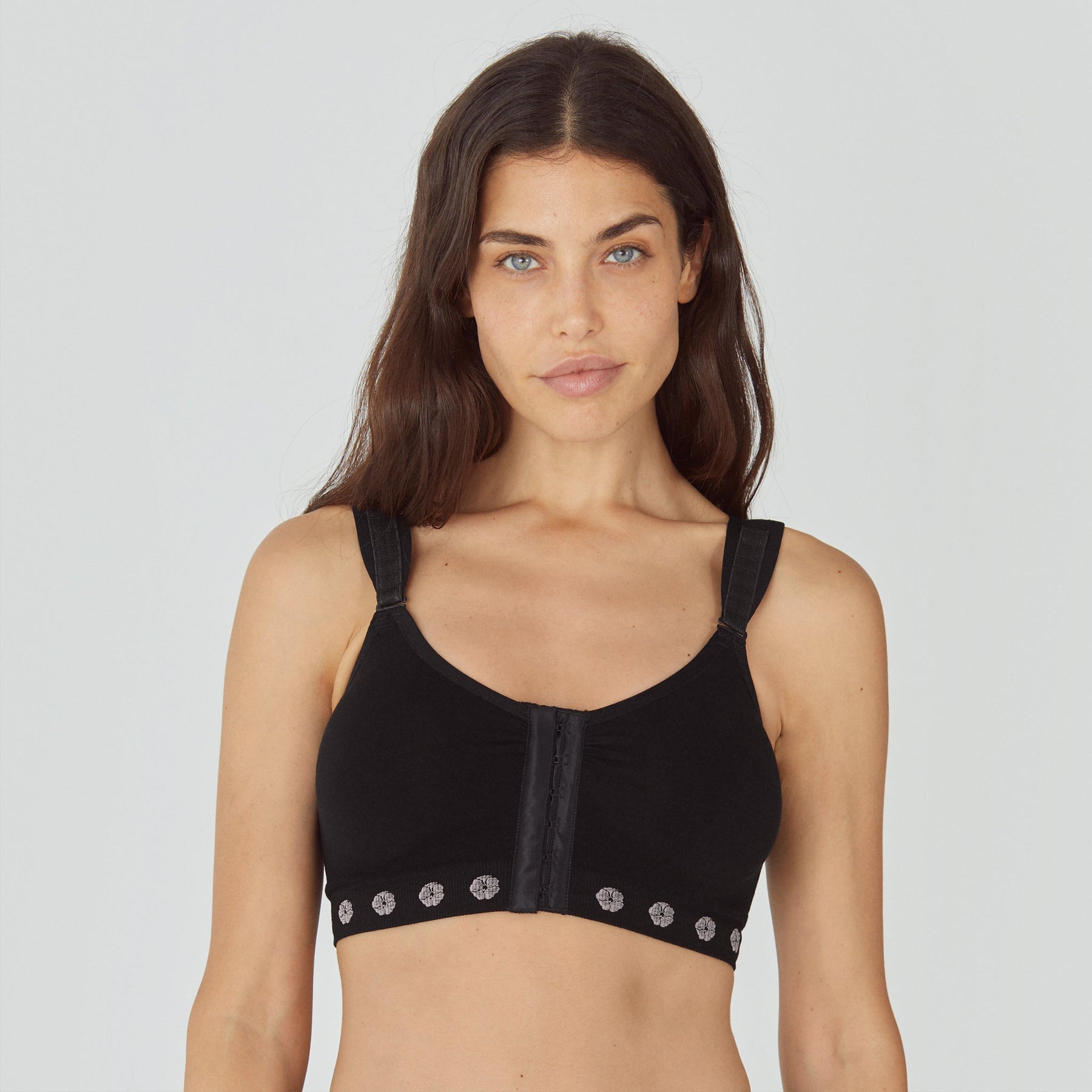 Peony Hook & Eye | Post Surgery Bra