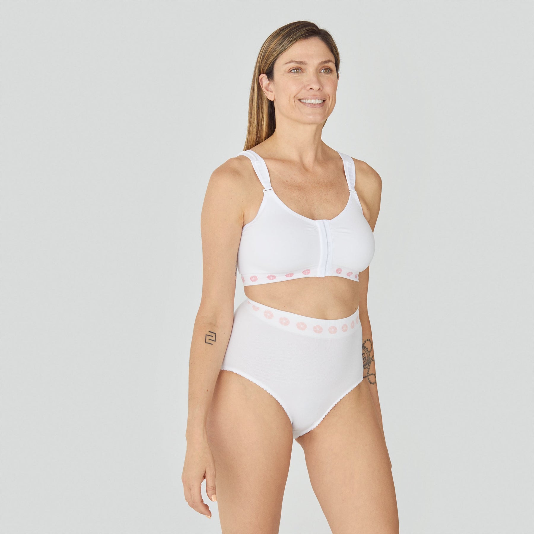 Peony Hook & Eye | Sensitive Skin Bra