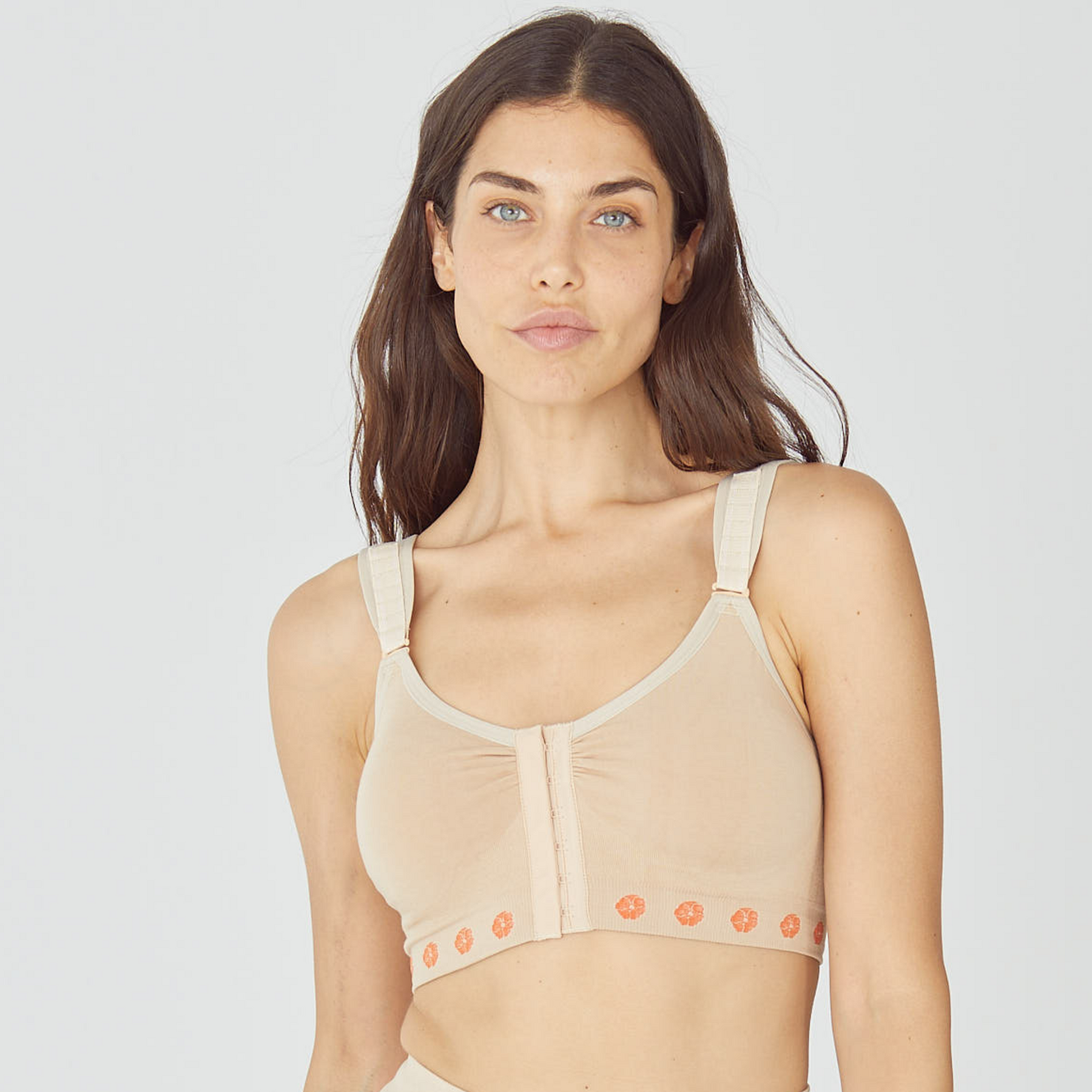 Peony Hook & Eye | Post Surgery Bra