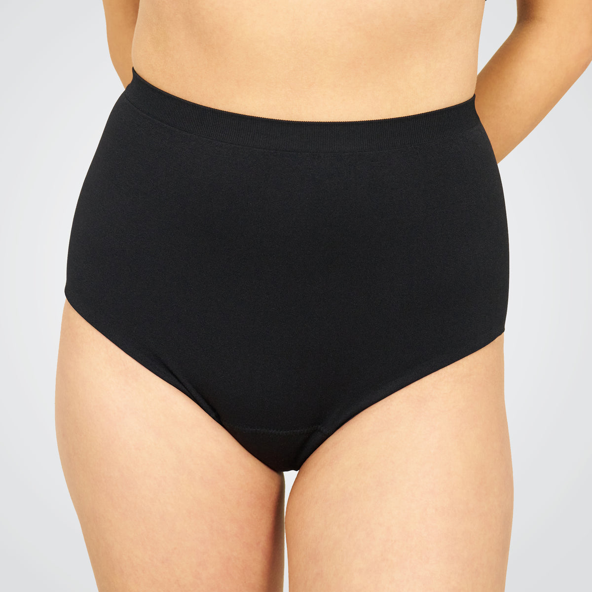 Lily front view period pants by theya Healthcare