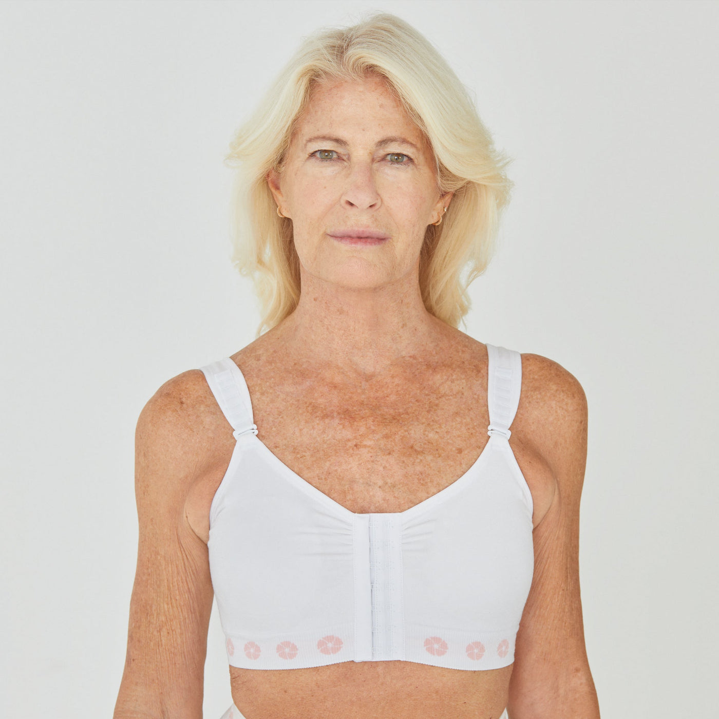 Peony Hook & Eye Menopause Bra
