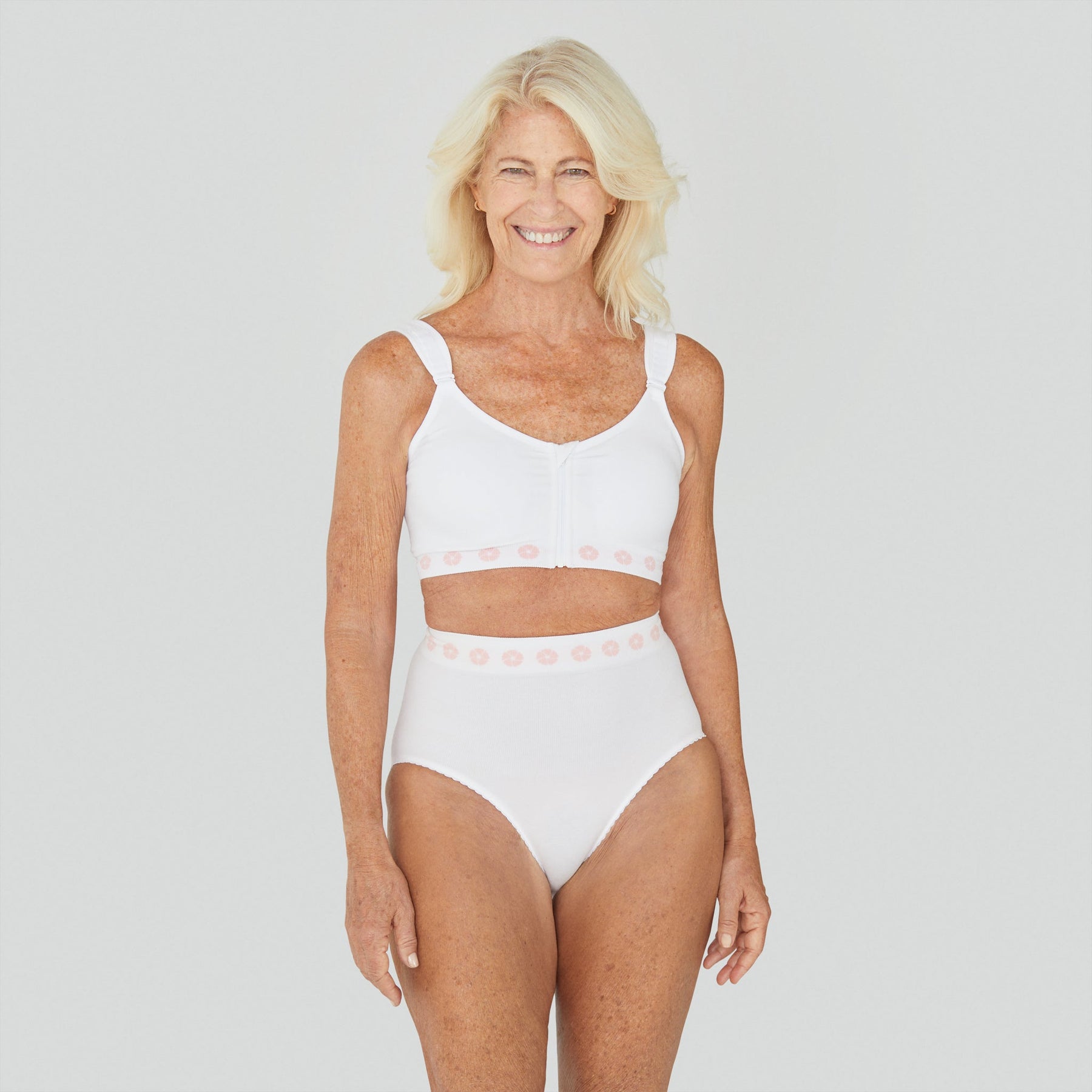 Peony Zip | Menopause Bra