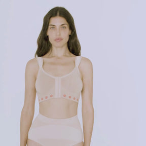 Peony Hook & Eye | Post Surgery Bra